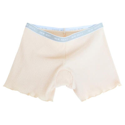 

New Casual Women High Waist Solid Safety Short Pants Underwear Girls boxer briefs short pants Japanese small fresh twist