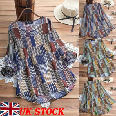 

Womens Summer Tunic Tops Ladies Short Sleeve Plain T-Shirt Blouse Plus Size -XL