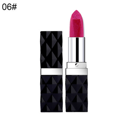 

HANDAIYAN Metallic Glitter Lipstick Matte Moisturizing Long Lasting Lip Cream