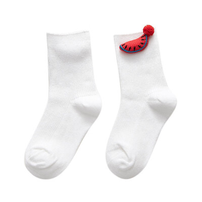 

Autumn Kids Socks 1Y-8Y Cartoon Soft Soled Boys Girls Cartoon Design Cotton Infant Toddler Anti-slip Floor Socks 6 Colors Warm
