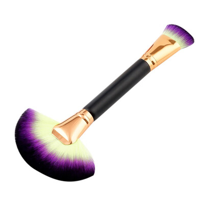 

GUJHUI Brand Double Head Professional Multifunction Cosmetics Eyeshadow Facial Foundation Blush Nose Smudge Face Blusher