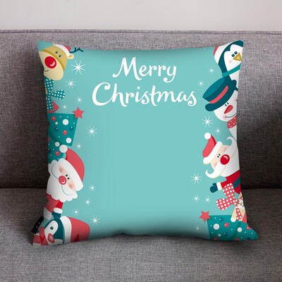 

Tailored Print Pillow Case Polyester Sofa Car Cushion Cover Home Decor