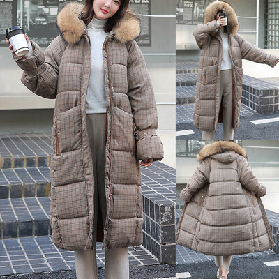

Tailored Women Fashion Wool Zipper Pocket Hoodie Zippers Long Jackets Outwear Coat