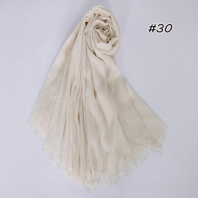 

yangzhoujinbei Exquisite Life Essentials Fashion Printed Long Scarf Cozy Soft Solid Color Cotton&Linen Womens Hair Scarf