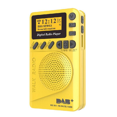 

Pocket DAB Digital Radio Mini DAB Digital Radio With MP3 Player FM Radio LCD Display