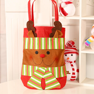 

Santa Claus Elk Snowman Christmas Bag Christmas Decoration Supplies Festive Party Supplies Christmas Handbags Christmas Decoration