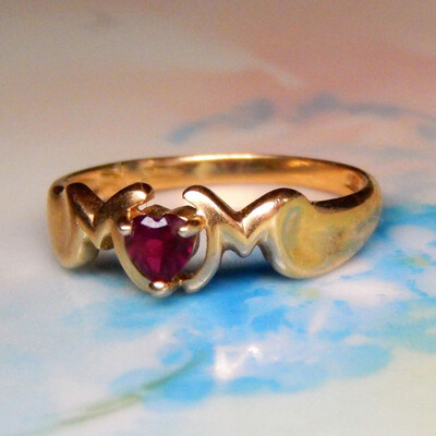 

New Fashion Trend Heart-Shaped Obao Ring Mothers Day Mom Ring Bracelet