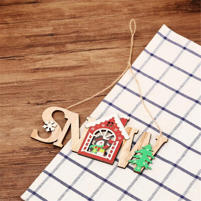 

Tailored Christmas Old Man Wooden English Listing Creative Instructions Listing Decor