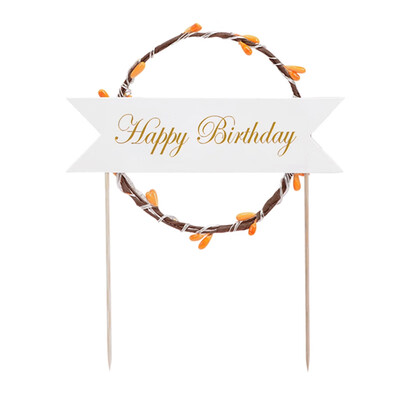 

Led Light Vine Wreath Wedding Cake Insert Wedding Decoration Romantic Wreath Cake Insert Holiday Party Supplies