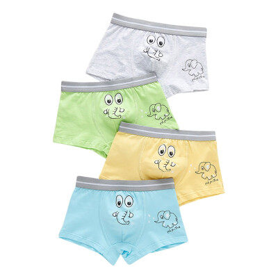 

4 Pcslot Cartoon Car Kids Boy Underwear For Baby Childrens Boxer Underpants Briefs Boys Underware Pants For 2-15 Y