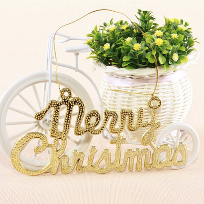 

1pcs New arrival pretty shiny Merry Christmas English alphabet cards listing brand