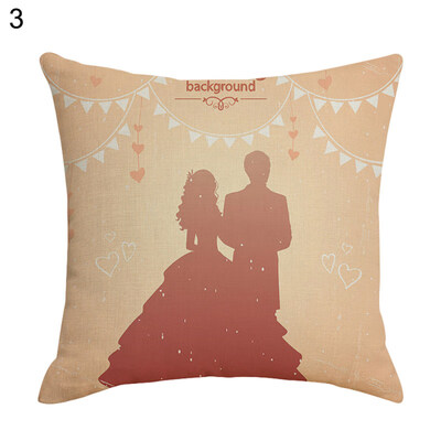 

Lover Letters Printed Pattern Pillow Case Cushion Cover Home Sofa Car Decor