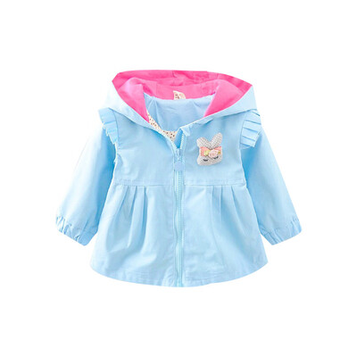 

Baby Outwear New Winter Baby Girls fashion cartoon hooded Coats Cute Baby Jackets Kids Girls Clothes For Children Clothing