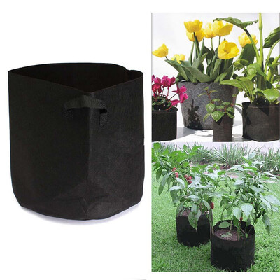 

Gobestart Round Fabric Pots Plant Pouch Root Container Grow Bag Aeration Pot Container