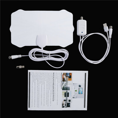 

120 Miles TV Antena 1080P Digital HDTV Indoor TV Antenna With Amplifier Signal Booster Radius Surf Fox HD Antennas Aerial