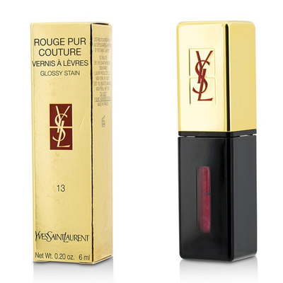 

YVES SAINT LAURENT - Rouge Pur Couture Vernis a Levres Glossy Stain - 13 Rose Tempura 6ml02oz