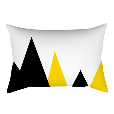 

〖Follure〗Pineapple Leaf Yellow Pillow Case Sofa Car Waist Throw Cushion Cover Home Decor