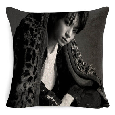 

CAR-TOBBY Kpop BTS MAP of The Soul Personal Home Decoration Sofa Throw Pillow Case Cushion Covers Zippered Pillowcase