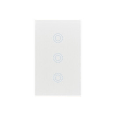 

NEO Coolcam Smart Wifi Wall Light Switch 3 Gang Touch Remote Smart Home Touch Switch US