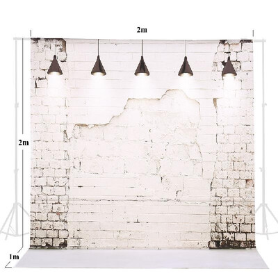 

Andoer 2 3m66 98ft Large Photography Backdrop Background Brick Wooden Floor Pattern for Baby Newborn Children Teen Adult Ph