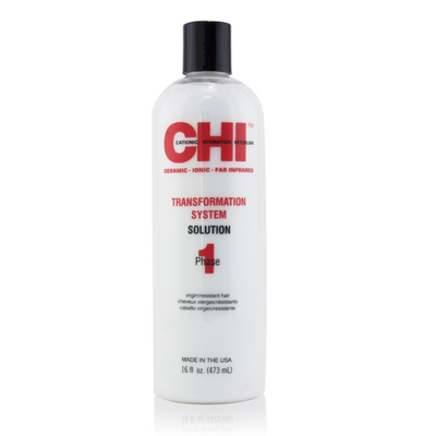 

CHI - Transformation System Phase 1 - Solution Formula A For ResistantVirgin Hair 473ml16oz