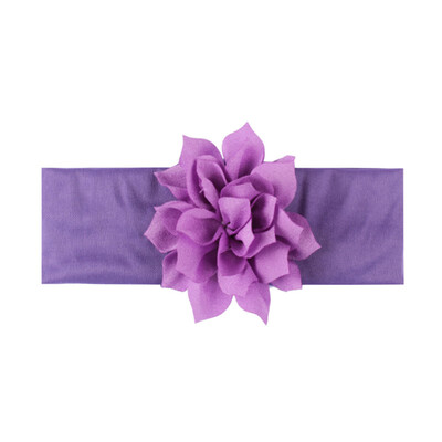 

12 colors Baby Girl Turban Floral Headband Newborn Baby Girl Headbands Elastic Kids Toddler Hair Band