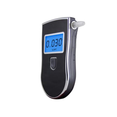 

AT-818 Portable Handheld Breath Alcohol Tester Blowing Blue Light Display Alcohol Detector