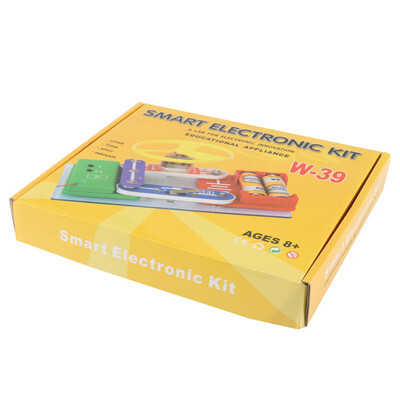 

YIWULAFlying Saucer Light FM Smart DIY Electronics Kit Blocks Science Educational Toy