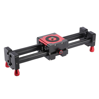 

S460 Portable Retractable Track Dolly Slider 35cm Rail Shooting Video Stabilizer 55cm Max Sliding Distance with 14"&38" Scre