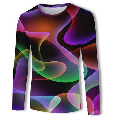 

3D Print T-Shirt Fashion Graphic Tee Crewneck Short Sleeve T-Shirts For Men Wom