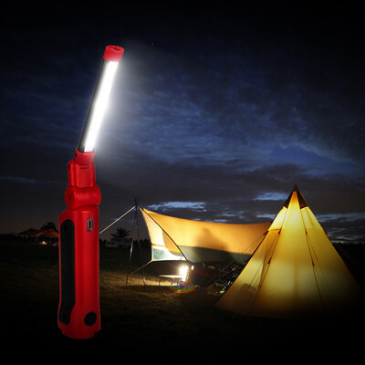 

〖Follure〗Rechargeable COB LED Slim Work Light Lamp Flashlight Inspect Folding Torch