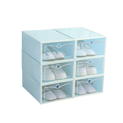 

Plastic Foldable Shoes Box Transparent Storage Shoe Box Drawer Organizer Household DIY Shoebox Drawer Divider Home Storage 1pc
