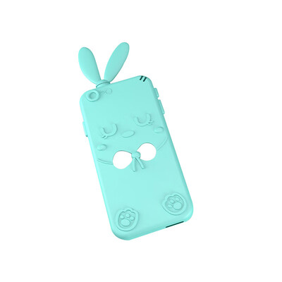 

Infant Baby Comfort teether toy Mobile Phone accessories teeth bite rabbit ear phone cover toys