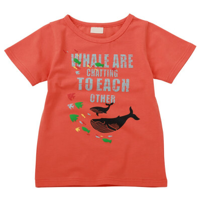 

Casual Baby T-shirt Summer Toddler Baby Boys Cotton Style Short Sleeve O-Neck Pullover Cartoon Print T-Shirts for Girls