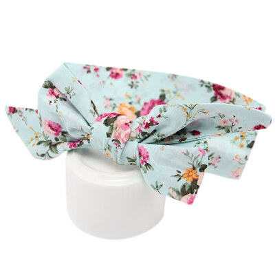 

Infant Baby Girls Kids Toddler Newborn Floral Polka Dot Plaid Print Headband Headwear Hair Accessories