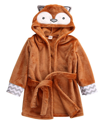 

Cute Baby Bath Towel Coral Fleece Blanket Infant Hooded Wrap Bathrobe Animal