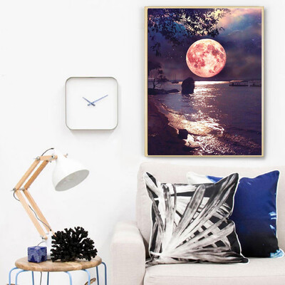 

Gobestart 5D Embroidery Paintings Rhinestone Pasted DIY Diamond Painting Cross Stitch