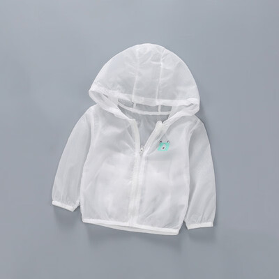 

Children Kids UVSun Protection Cartoon Hoodie Quick Dry Ultrathin Beach&Air Conditioning Jacket 1-6T Toddler Baby Clothes
