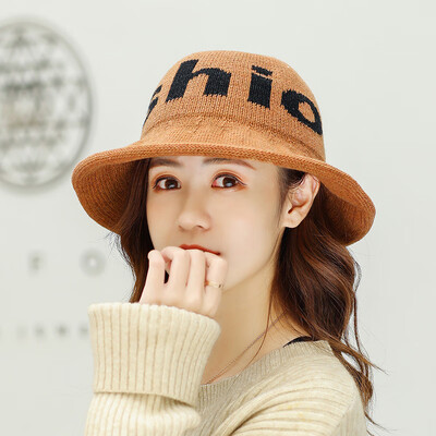 

Autumn&winter new warm sheep hair fishermans hat womens Korean alphabet fashion fashion all kinds of hats wholesale