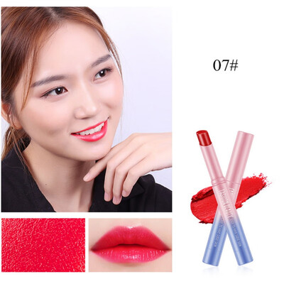 

Fashion 10 Colors Nude Red Lip Stick Lipstick Moisturizer Smooth Paint Matte Easy To Wear Long Lasting Tint Lip Gloss Batom