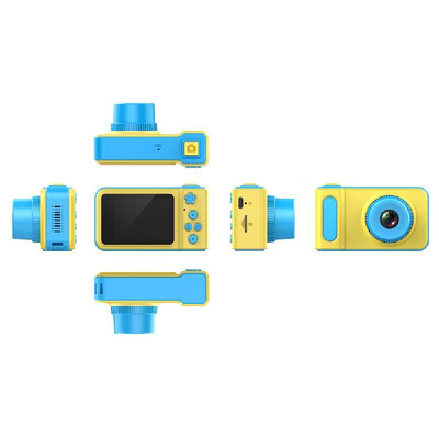 

Mini Portable Digital 1080P HD DV Camera Children Cartoon Creative Gift Intellectual Development Support Video Playback with 2inch
