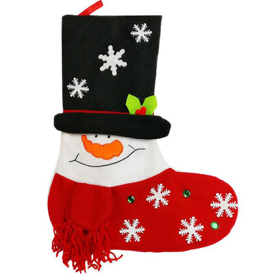 

Tailored Christmas Stockings Socks Santa Claus Candy Gift Bag Xmas Hanging Decor