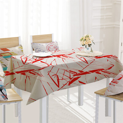 

Toponeto Creative Table Cloth Linen Tablecloth For Kitchen Decorative Dining Table Cover