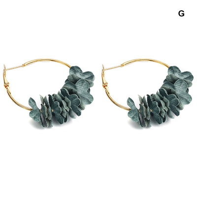 

Sweet Cute Women All-match Casual Concise New Style Elegant Round Shape Dangle Earrings