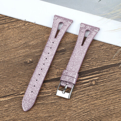 

〖Follure〗PULeather Bling Watch Band Wristband for Fitbit Versa Smart Watch Strap