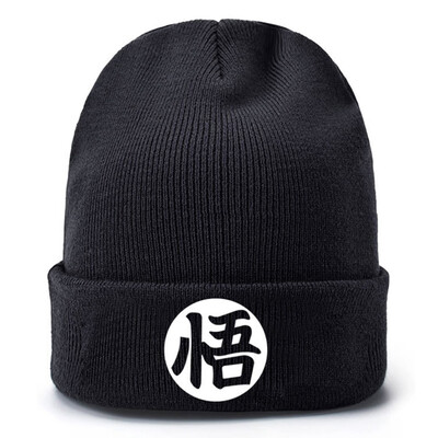 

redCherry Anime Winter Hats Dragon Ball Z Embroidery Skull Beanies Hat Cap Hip Hop Knitted Hat