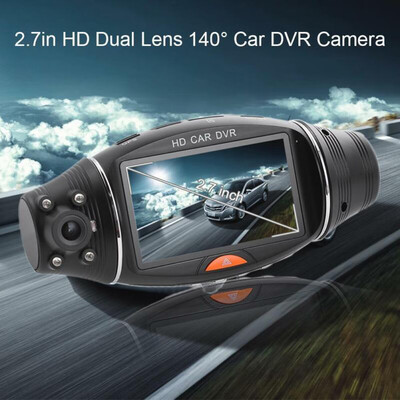 

Cart Auto Dual Lens GPS Camera Full HD DVR G-Sensor With Night Vision 1280P Part
