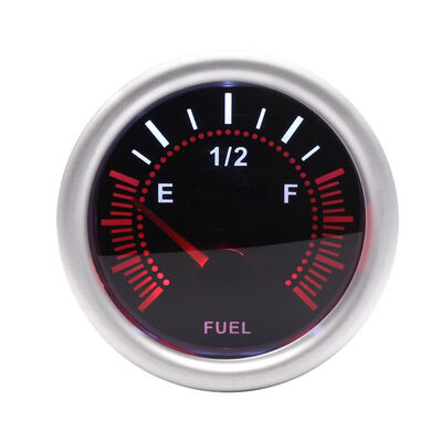 

Grey 52mm Universal LED Smoke Lens Car Auto Fuel Level Gauge Meter with Fuel Sensor