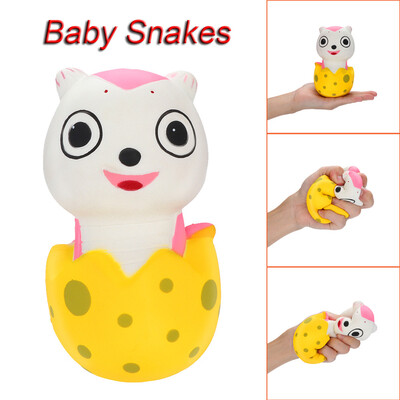 

YIWULASqueeze Stress Reliever Cute Baby Snakes Slow Rising Toys Children Gifts