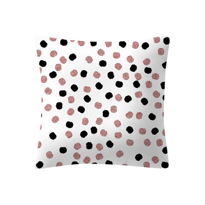 

〖Follure〗Rose Gold Pink Cushion Cover Square Pillowcase Home Decoratio